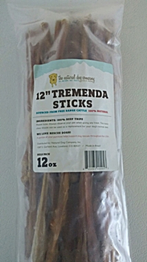 The Natural Dog Company Tremenda Sticks Recall